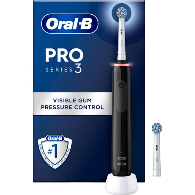 Oral-B Pro 3 elektrisk tandbørste (sort)