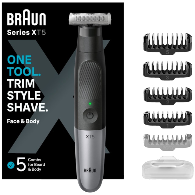 Braun multitrimmer XT5100