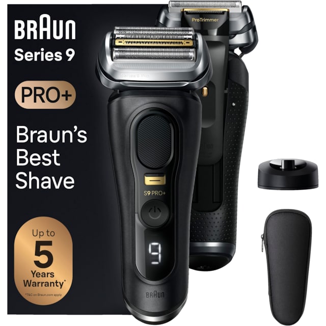 Braun Series 9 PRO+ barbermaskine 9510s (sort)