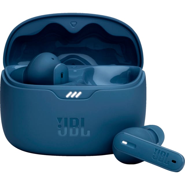JBL Tune Beam true wireless in-ear høretelefoner (blå)