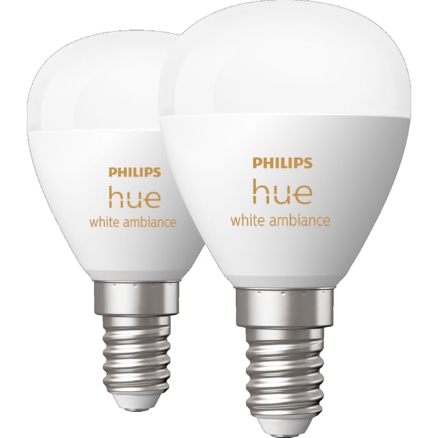 Philips Hue WA 5.1W P45 E14 2pk