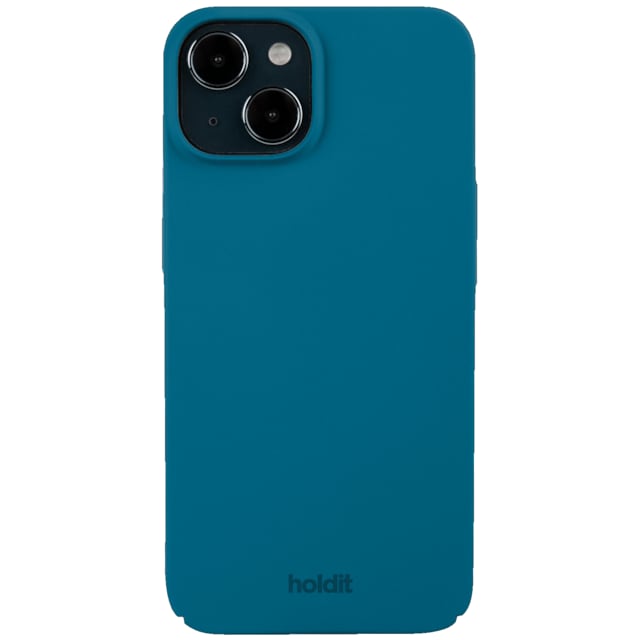 Holdit Slim Case iPhone 15 etui (blå)