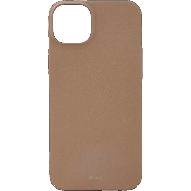 Onsala iPhone 15 Plus Sand Burst-etui (beige)