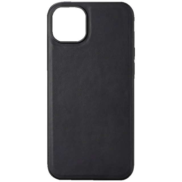 Buffalo iPhone 15 Plus læder MagSeries-etui (sort)