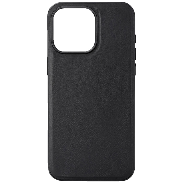 Buffalo iPhone 15 Pro Max læder MagSeries-etui (sort)