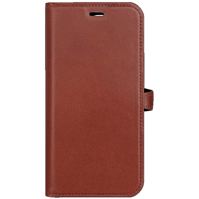 Buffalo iPhone 15 Pro 2in1 Leather MagSeries pungetui (brun)