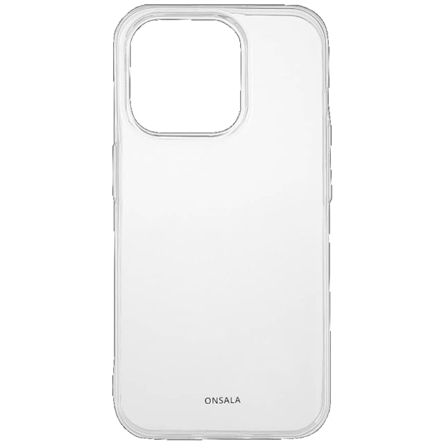 Onsala iPhone 15 Pro etui (gennemsigtig)