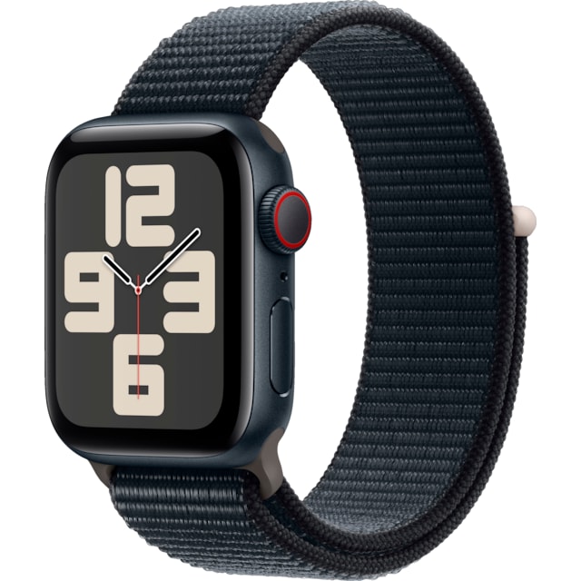 Apple Watch SE 2nd Gen 40mm LTE (Midnat Alu/Midnat sportsrem S/L)