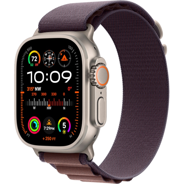 Apple Watch Ultra 2,49mm GPS+CEL Titanium M (Indigo/Alpine Loop)