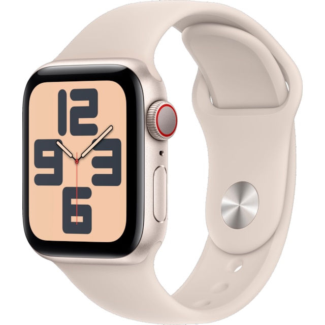 Apple Watch SE 2nd Gen 40mm LTE (Stjerneskær/Stjerneskær sportsrem S/M)