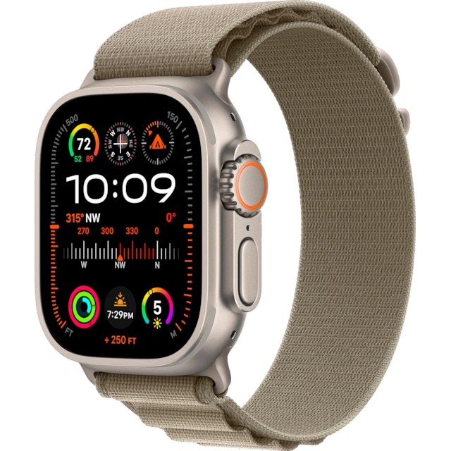 Apple Watch Ultra 2,49mm GPS+CEL Titanium S (Olive/Alpine Loop)