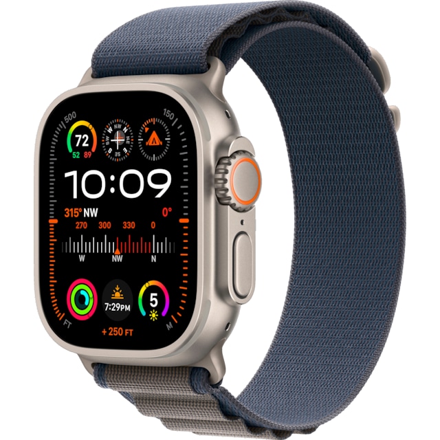 Apple Watch Ultra 2,49mm GPS+CEL Titanium S (Blue/Alpine Loop)