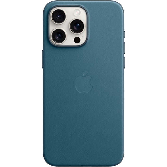 iPhone 15 Pro Max FineWoven etui med MagSafe (stillehavsblå)