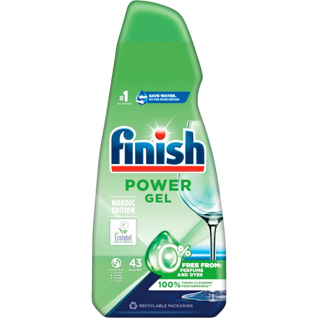 Finish PowerGel 0% opvaskemiddel 3266953