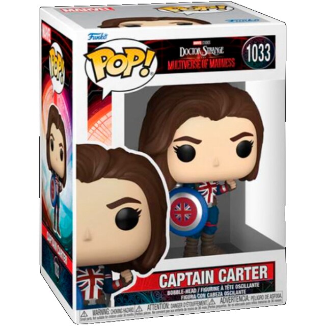 Funko Pop! Vinyl DSMM S2 Captain Carter-figur