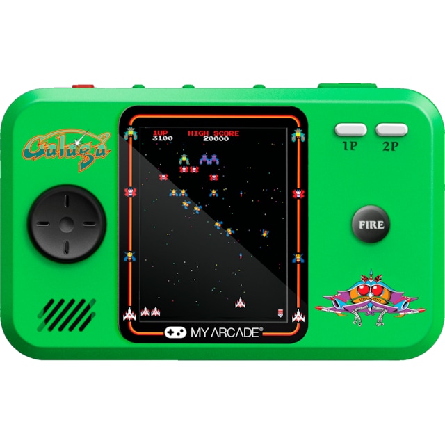 My Arcade Pocket Player Pro Galaga håndholdt konsol