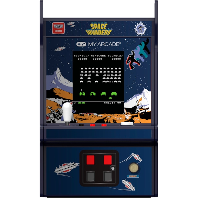 My Arcade Micro Player Pro 6,75” Space Invaders retro spillekonsol