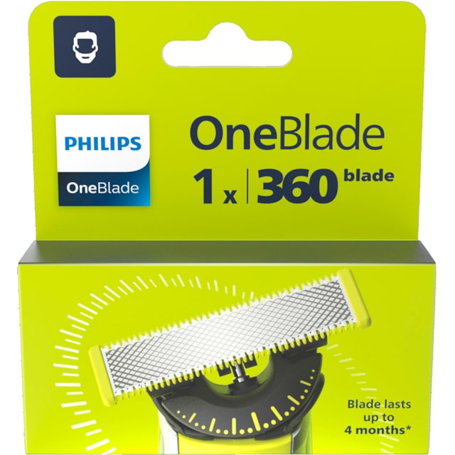 Philips OneBlade 360 udskiftningsblad QP410/50