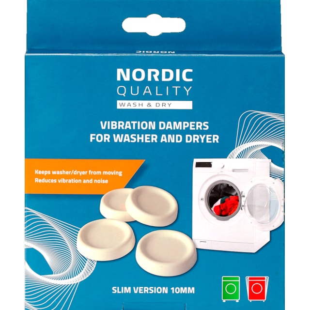 Nordic Quality benstøtter med 4 støtter i pakken 352219