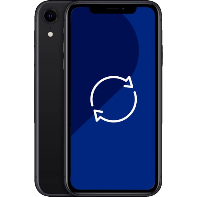 Brugt iPhone XR smartphone 64 GB (sort)