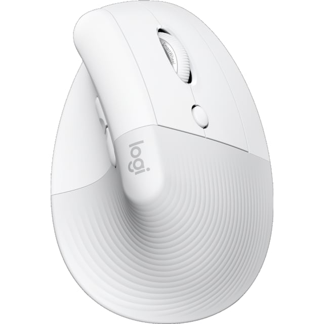 Logitech Lift Vertical trådløs mus (hvid)