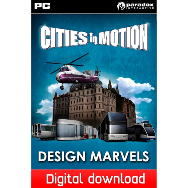 Cities in Motion: Design Marvels (DLC) - PC Windows