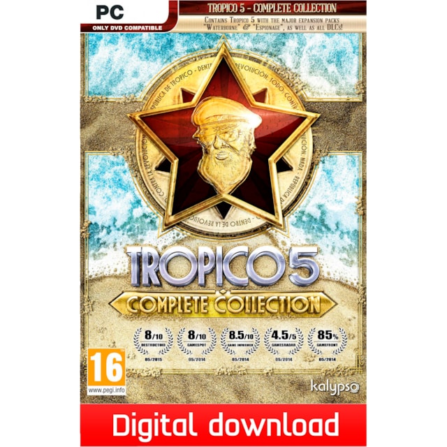 Tropico 5 – Complete Collection - PC Windows,Mac OSX,Linux