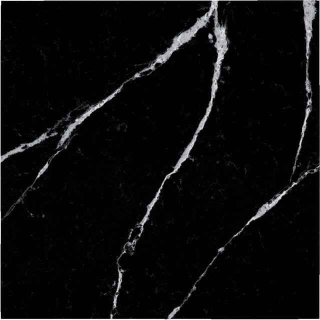 Cosentino Eternal Marquina quartz bordplade 40 mm (sort)