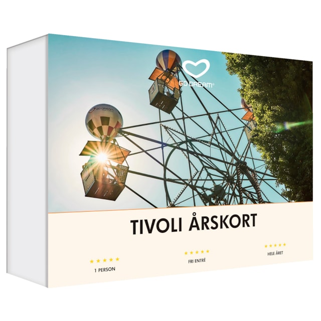 GoDream gavekort - Tivoli årskort