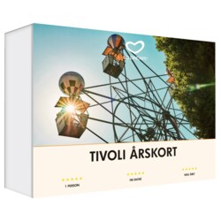 GoDream gavekort - Tivoli årskort