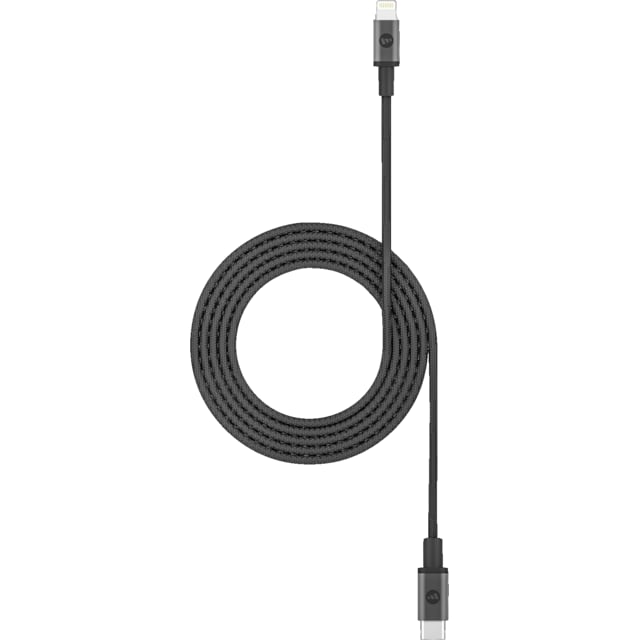Mophie USB-C til Lightning opladerkabel 1,8 m (sort)