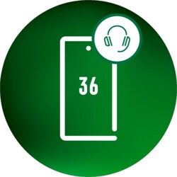 Support til mobiltelefon - 36 måneder