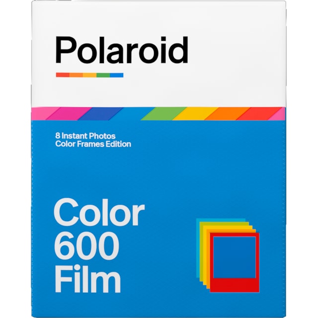 Polaroid 600 Color instant film med farverammer