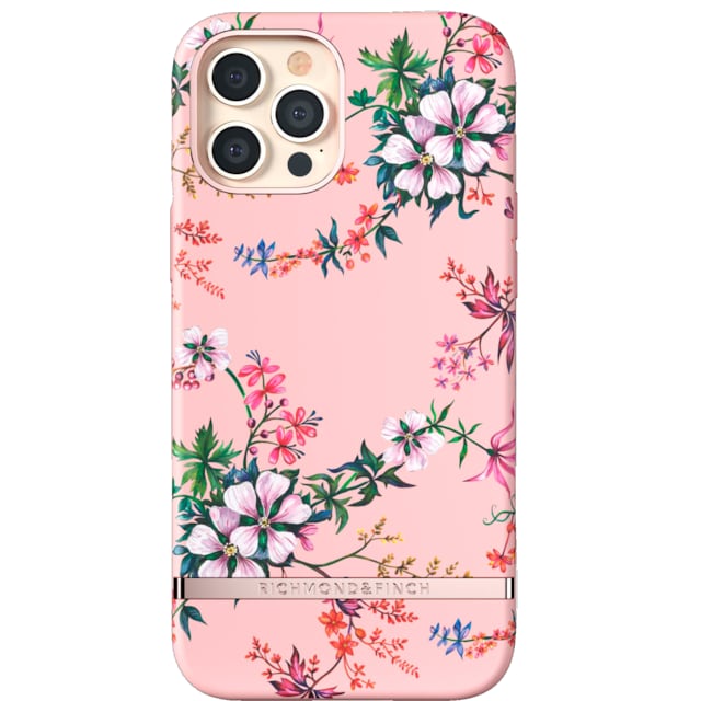 Richmond & Finch iPhone 12 Pro Max cover (pink blooms)