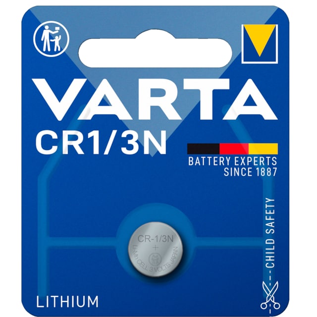 Varta CR 1/3 N-batteri (pakke med 1)