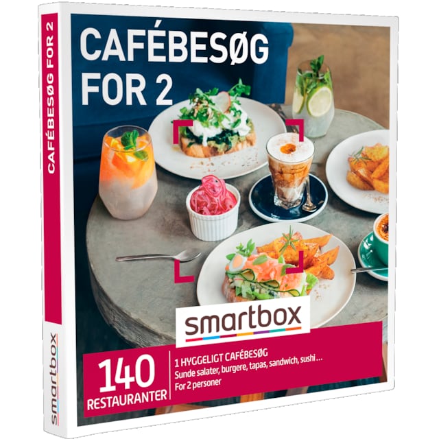 Smartbox gavekort - Cafébesøg for 2
