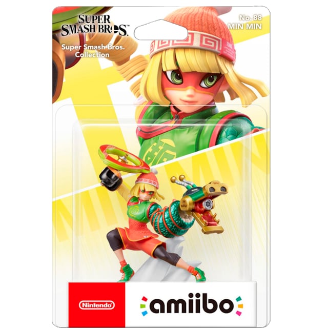 Nintendo Amiibo figur - Super Smash Bros. Collection - Min Min