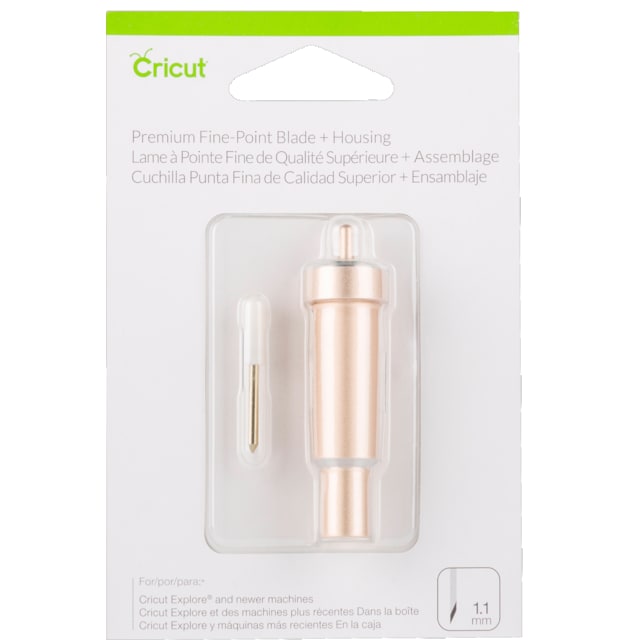 Cricut Premium Fine Point Blade med kabinet