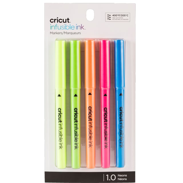 Cricut Brights overførende blækpenne med tynde spidser 1,0 (5-pak)