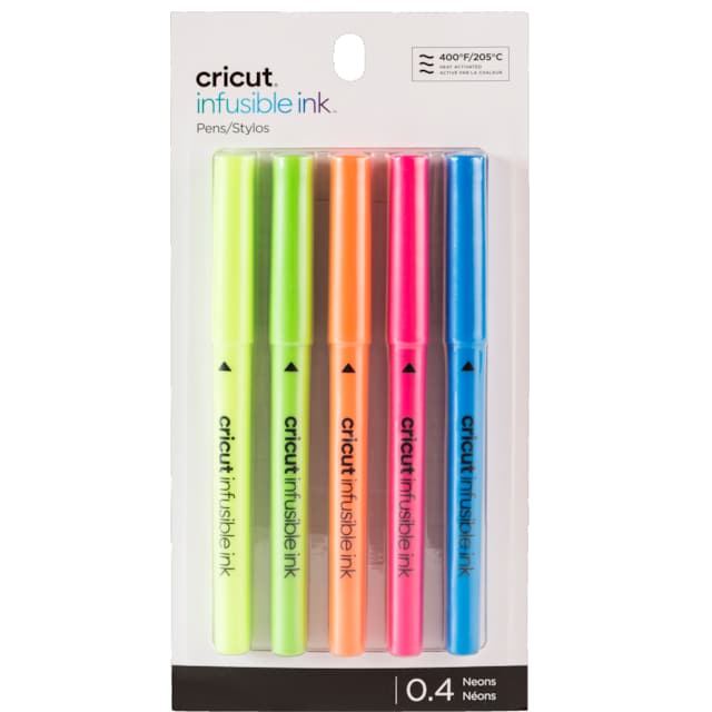 Cricut Brights overførende blækpenne med tynde spidser 0,4 (5-pak)