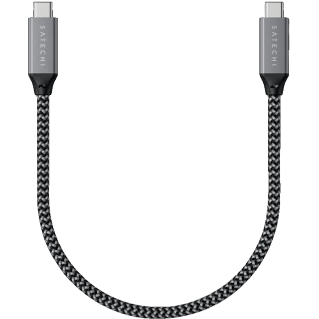 Satechi USB4 USB-C-til-USB-C-kabel 25 cm