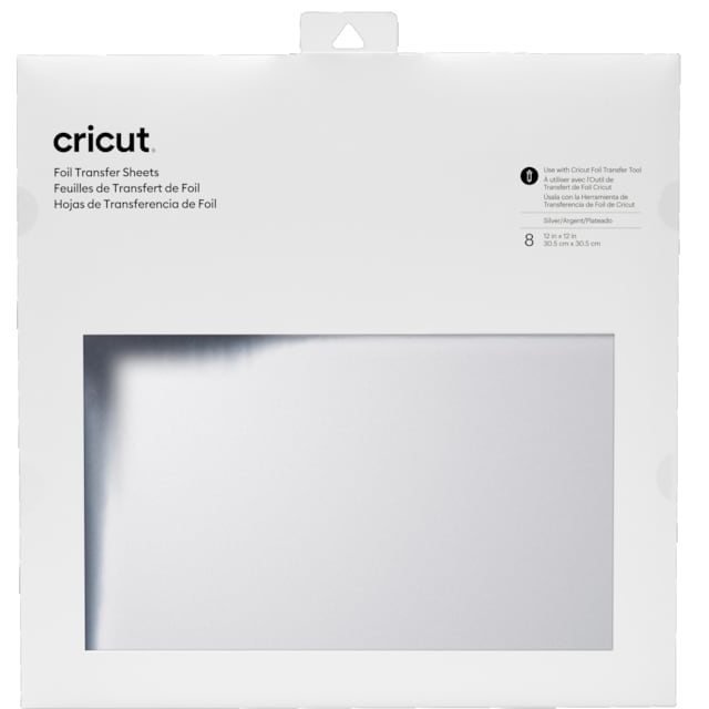 Cricut Transfer Foil Sheets 30x30 cm (silver)