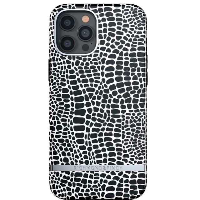 R&F mobilcover til iPhone 12 Pro Max (black croc)