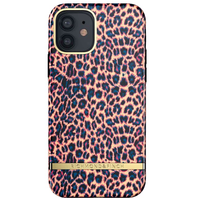 R&F mobilcover til iPhone 12/12 Pro (apricot leopard)