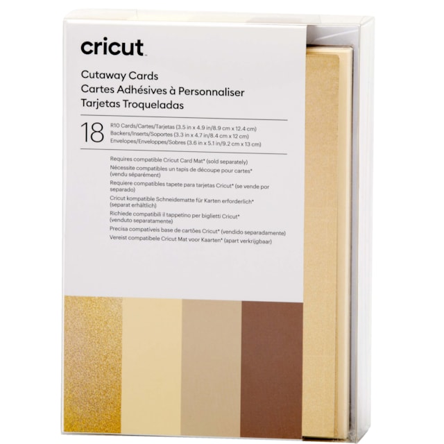 Cricut Cut-Away kort R10 (neutral)