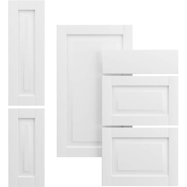 Epoq Heritage vitrinelåge 30x70 til køkken (Classic White)