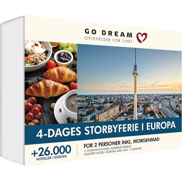 Go Dream - Storbyferie i Europa