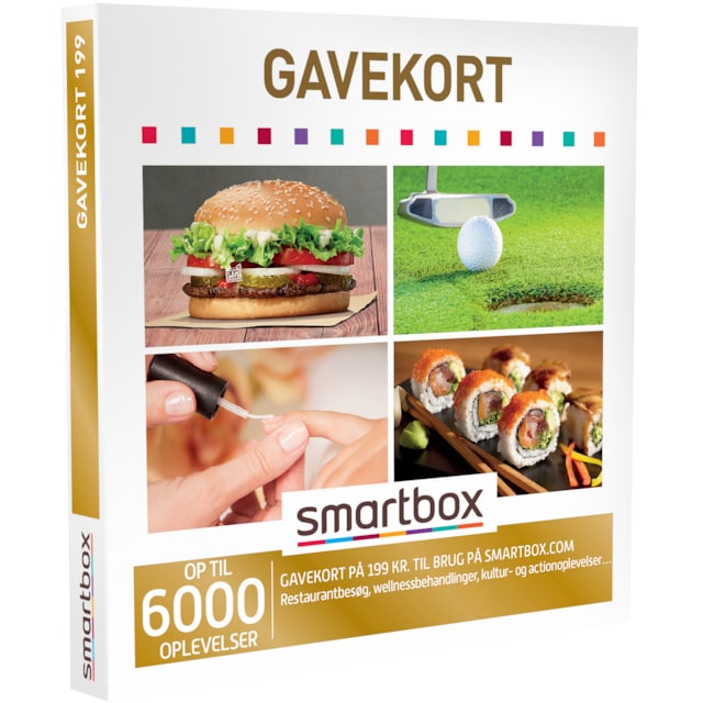Smartbox gavekort - 199 kr.