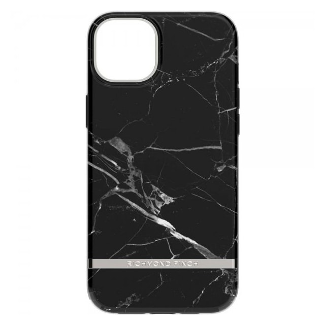 Richmond & Finch iPhone 14 Plus Cover Black Marble
