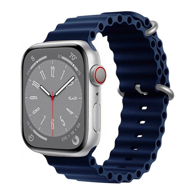 RIB Sport Armbånd Apple Watch 8 (41mm) - Mørkeblå